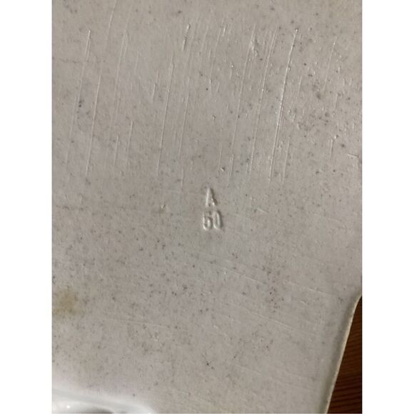 Herend Dresden Handpainted Gilded Porcelain  Single Slot Letter Holder STUNNING - Picture 6 of 10